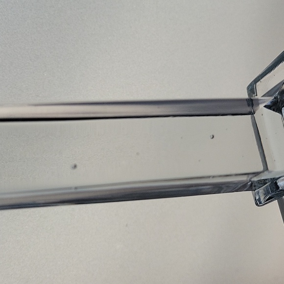 Glass Candle Stick Trio set Vintage - Picture 6 of 7